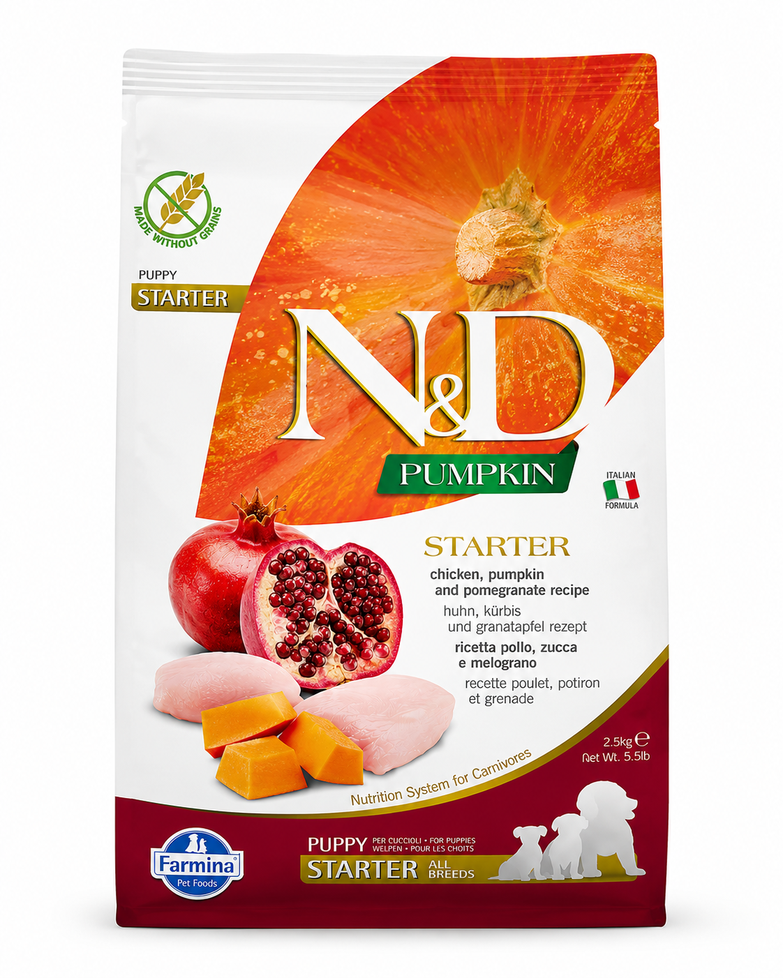 N&D Chicken Pumpkin Starter (Grain Free) 2.5kg